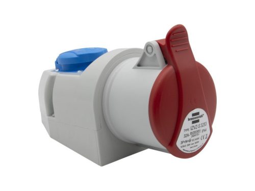 BRENNENSTUHL kombinált fali aljzat (CEE 400V/32A + SCHUKO, 5 pólusú, IP44)