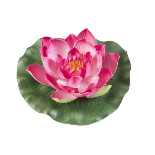Velda Lótusz virág 20cm fuxia