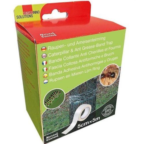 Swissinno Natural Control Ragasztószalag hangyák és hernyók ellen 5cm × 5m