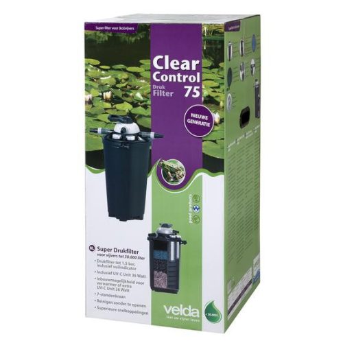 Velda Clear Control 75 nyomás alatti szűrőszett