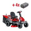Solo By ALKO R74.5 Li E-Rider gyűjtős fűnyíró traktor