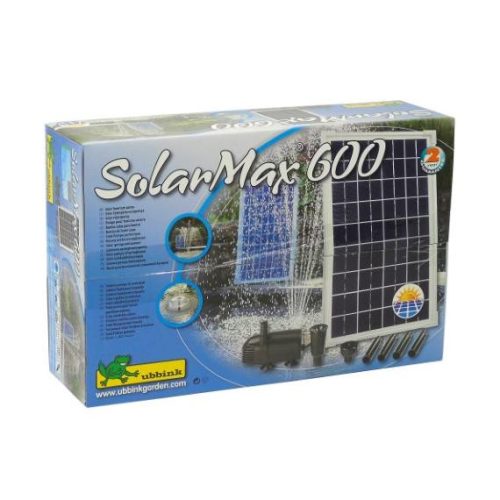 Ubbink SolarMax 600 szivattyú + napelemes panel