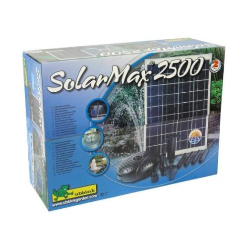 Ubbink SolarMax 2500 szivattyú + napelemes panel