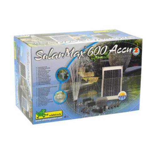 Ubbink SolarMax 600 ACCU szivattyú + napelemes panel