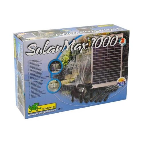 Ubbink SolarMax 1000 szivattyú + napelemes panel