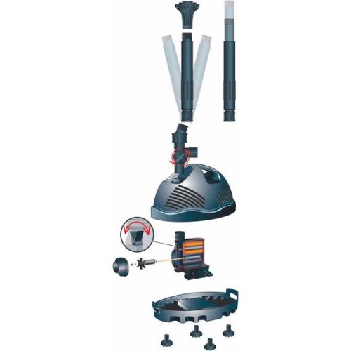 Ubbink szivattyú Elimax 500 Qmax 700l/h + 2db fúvóka