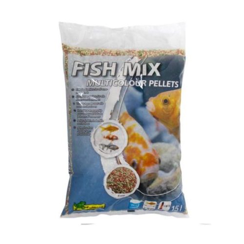 Fish Mix Haltáp Multicolor Pellet 4 mm, 15L