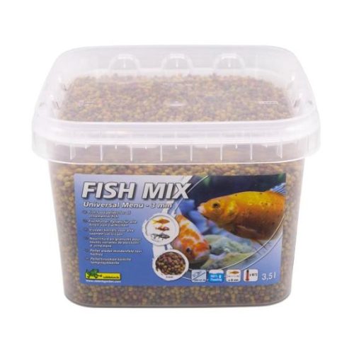 Fish Mix Haltáp Menu Universal 3 mm pellet 3,5L, minden fajta halnak 10 25 cm-ig