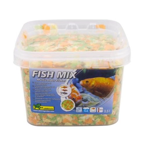 Fish Mix Haltáp Multicolor Flakes pelyhek (5-20 mm) 3,5L, mindenfajta halnak 10 35cm-ig