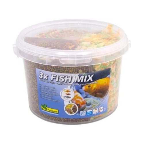 Fish Mix Pack haltáp 3 az 1-ben vödör 3L