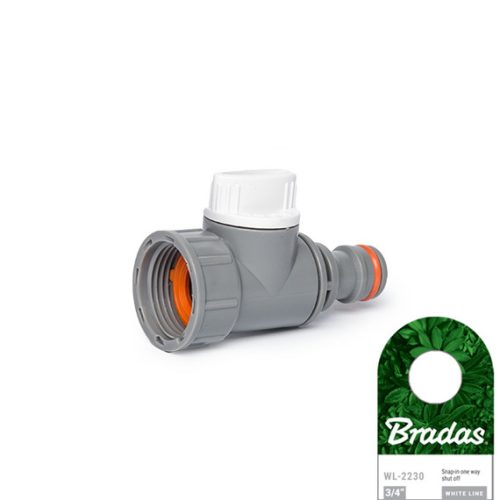 Bradas Külső-belsőmenetes csapcsatlakozó 3/4" elzárható