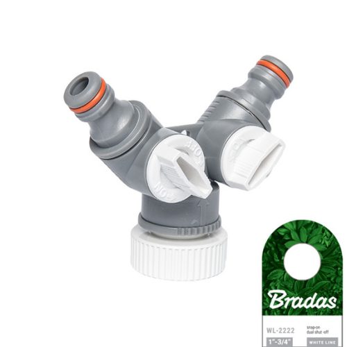 Bradas Y elágazó elzárható 3/4"