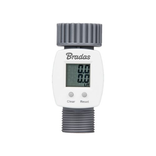 Bradas WL-3110 White külső és belső menetes átfolyásmérő 1" - 3/4"
