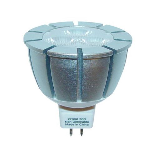 Fényforrás MR16 Power LED melegfehér 12V 6W GU5.3