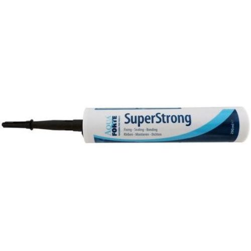 AquaForte Super Strong Fix&Seal ragasztó és tömítő fekete 290ml
