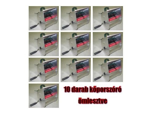 Kőporszóró - kartámasszal, 10db ömlesztve, doboz nélkül