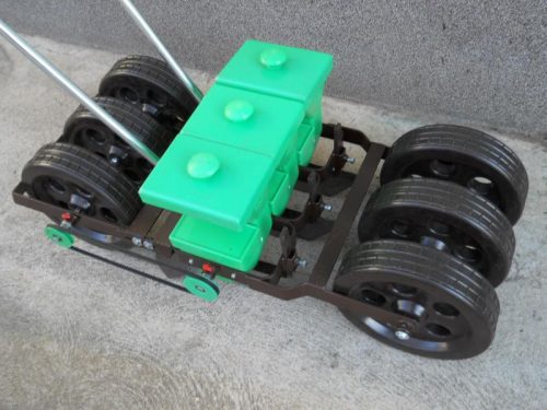 K2.3 kézi vetőgép háromsoros sorkerekes 12 cm-es sortávolsággal - 3db 11 részes kanálkészlet