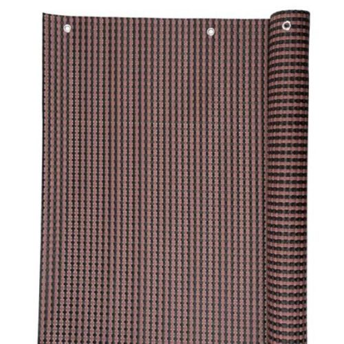 Balkon árnyékoló 0,9 x 3m polyratan sötétbarna