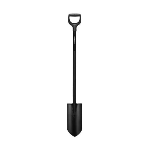 FISKARS Ergonomic Pro ásó fekete árokásó keskeny