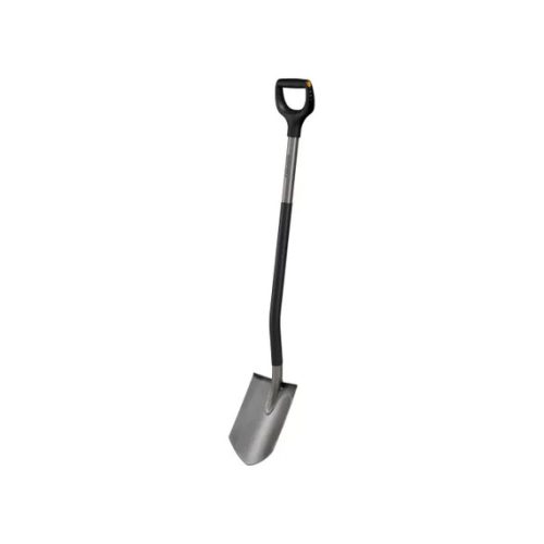 FISKARS ergonómikus hegyes ásó szürke