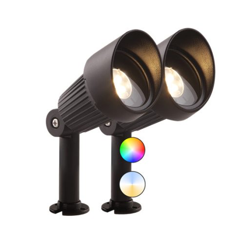 Garden Lights Focus Plusspotlámpa aluminium fekete SMART bluetooth