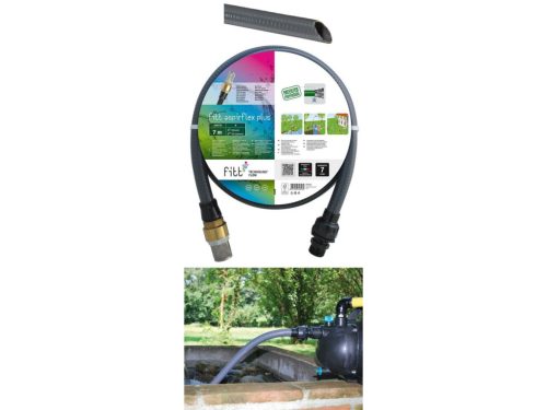 FITT ASPIRFLEX PLUS 1" szívótömlő fém lábszeleppel 7m