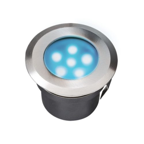 Garden Lights Sirius süllyesztett lámpa rozsdamentes kék