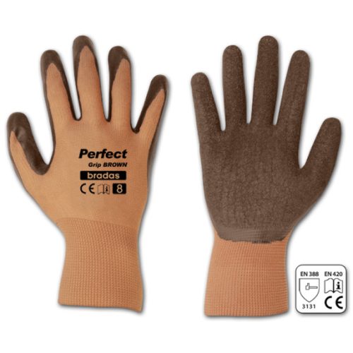 Bradas kesztyű latex - 8