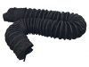 MASTER Hajlékony, fekete nejloncsövek tárolózsákkal (23 cm x 7,6 m)