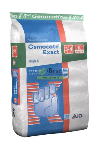 ICL Osmocote Exact Magas Kálium 3-4 hónap 25kg