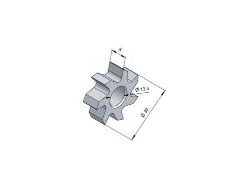 Betonmaró csillag 12P 54-20/22