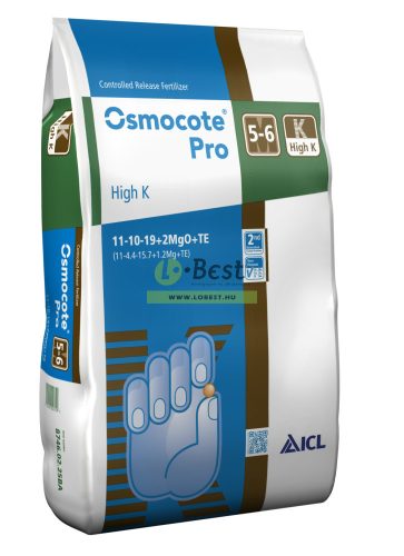 ICL Osmocote Pro magas Kálium 5-6 hónap 25kg