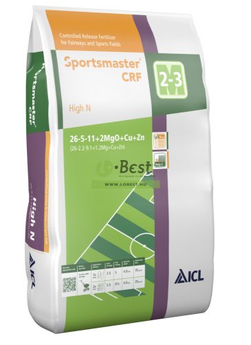 ICL Sportmaster CRF High N gyepfenntartó 25kg
