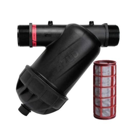 Szűrő hálós acélbetétes 1" 100SS/130 micron/6m3