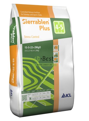 ICL Sierrablen Plus Stress Contol műtrágya 4-5 hónap 25kg
