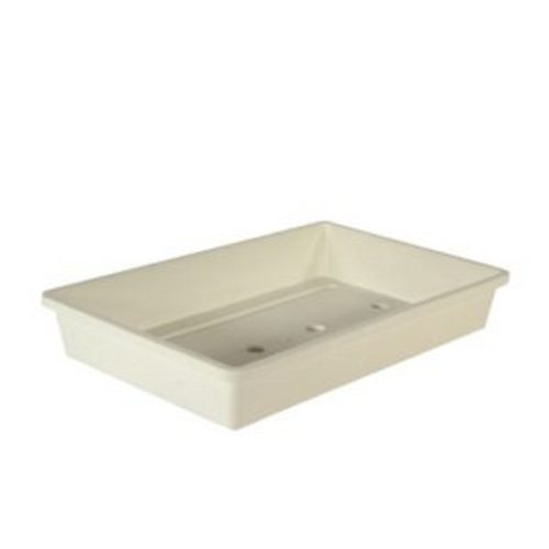 Fehér csíráztató tálca 6 x 37,5 x 24cm tető nélkül