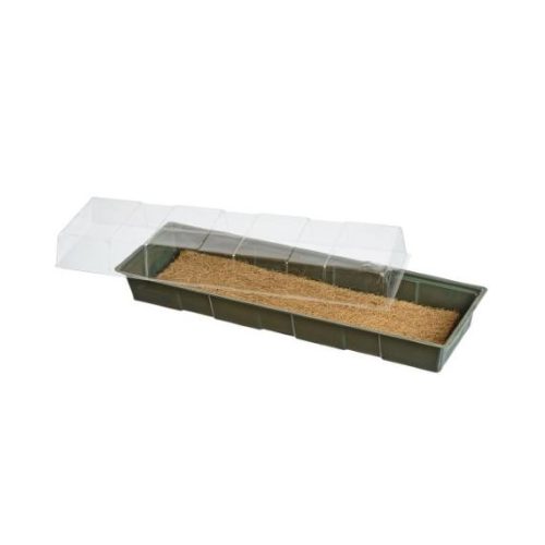 Mini greenhouse kókuszrostból készült gyökereztető közeggel 10 x 49 x 15,5cm