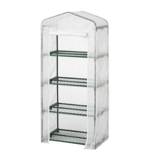 PVC teleltető takaró UV-álló, fehér 160 x 69 x 49 cm