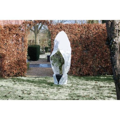 Téli takarófólia zipzárral fehér 200x236cm