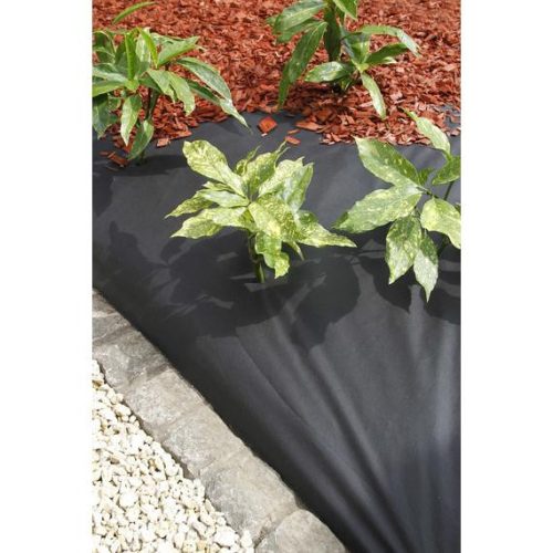 Talajtakaró filc, fekete 1 x 20 m, 50g/m2