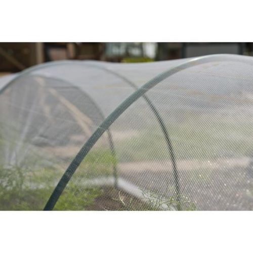 Rovar elleni védőháló zöldségeskerthez 2 x 10m átlátszó 1,8 x 1,8mm
