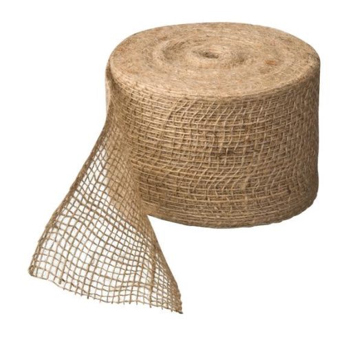 Juta szalag 10cm x 25m, natúr 3db