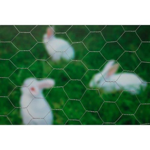 Hexagal galvanizált drótkerítés 40 x 40mm 1 x 5m