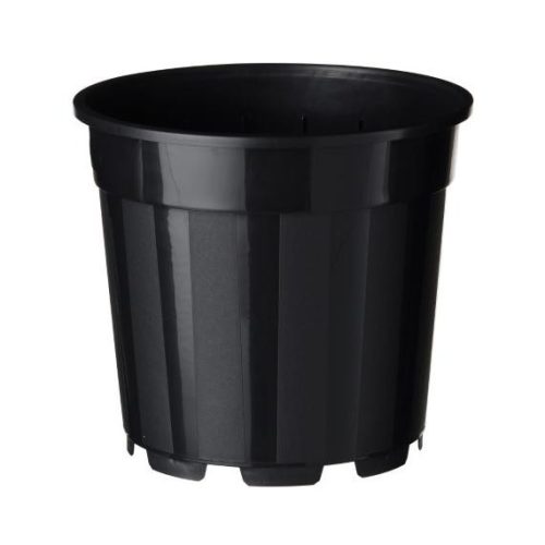Fekete virágcserép 45L
