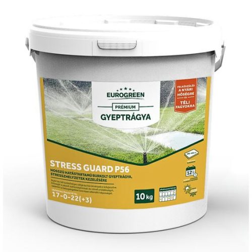 EUROGREEN Stress Guard stresszkezelő gyeptrágya P56 10kg
