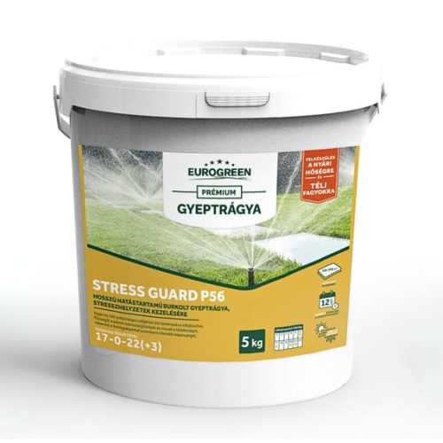 EUROGREEN Stress Guard stresszkezelő gyeptrágya P56 5kg