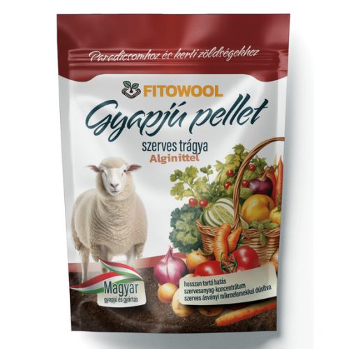 Fitowool gyapjú pellet paradicsomhoz és kerti zöldséghez 750g