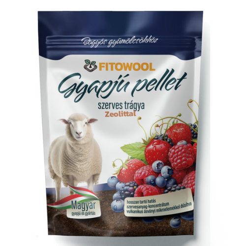 Fitowool gyapjú pellet bogyós gyümölcsökhöz 750g