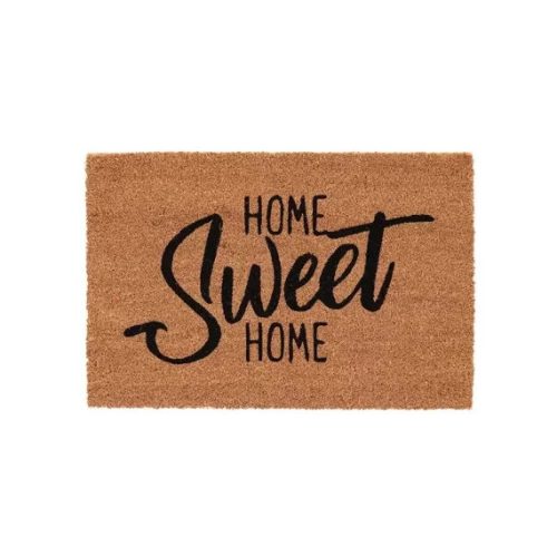 Kókuszrost lábtörlő Home sweet home 60 x 40cm