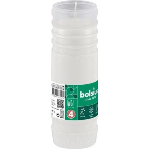 Bolsius paraffin mécses fehér